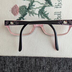 Hello Kitty HK241-3 Brown Pink Eyeglasses FRAMES 50 17 135  Kids